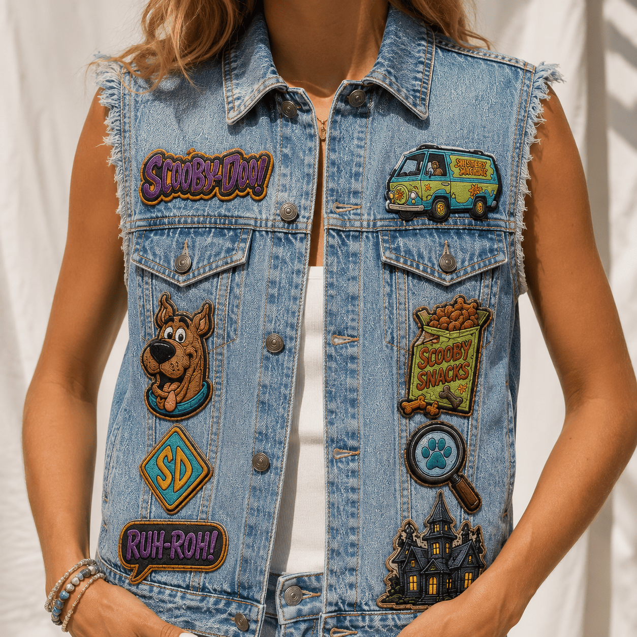 SCBD PREMIUM DENIM VEST TTNL