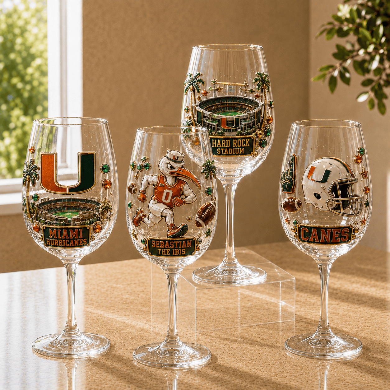 Premium MHC Wine Glass Cup NHVH