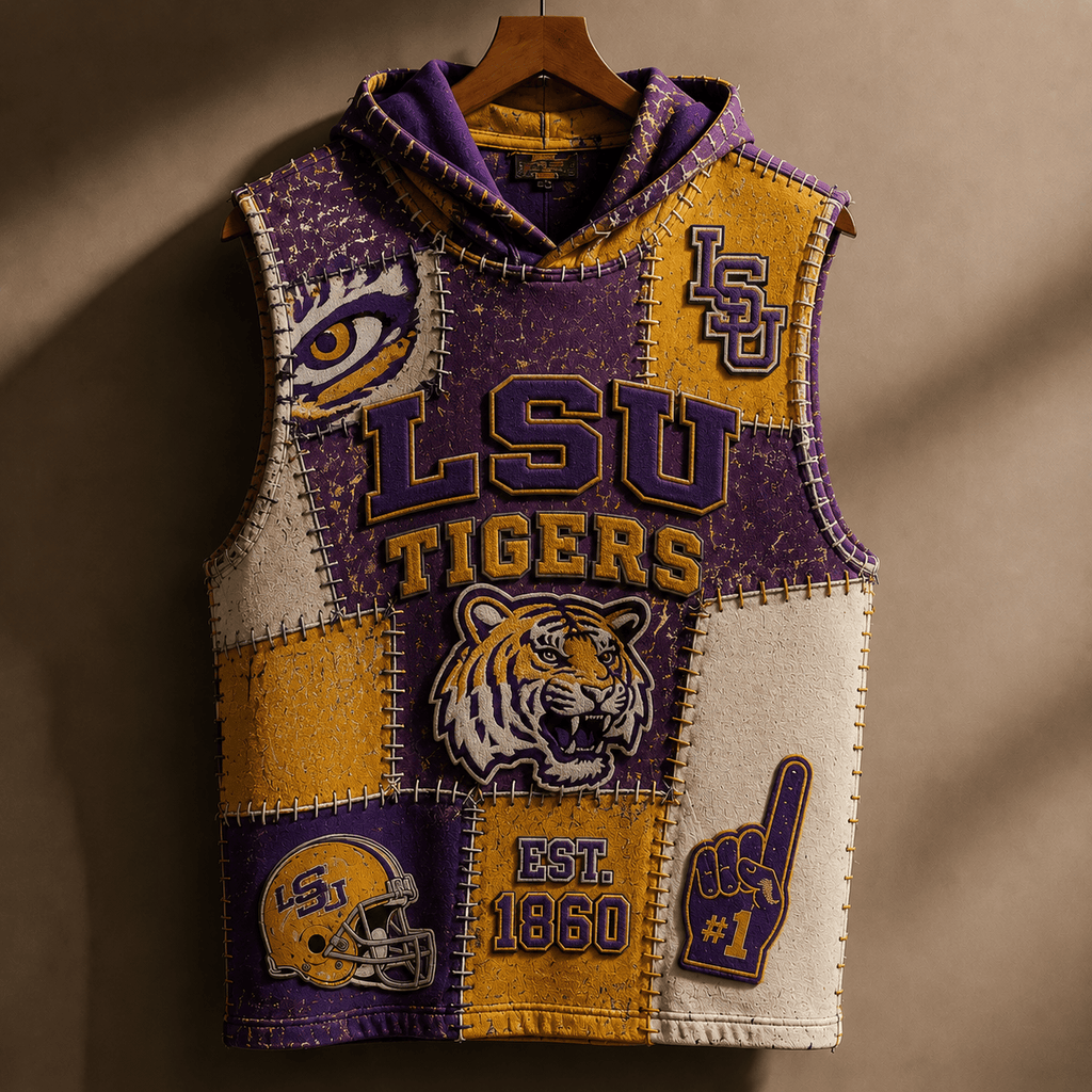PREMIUM LSU HOODED TANK NPL