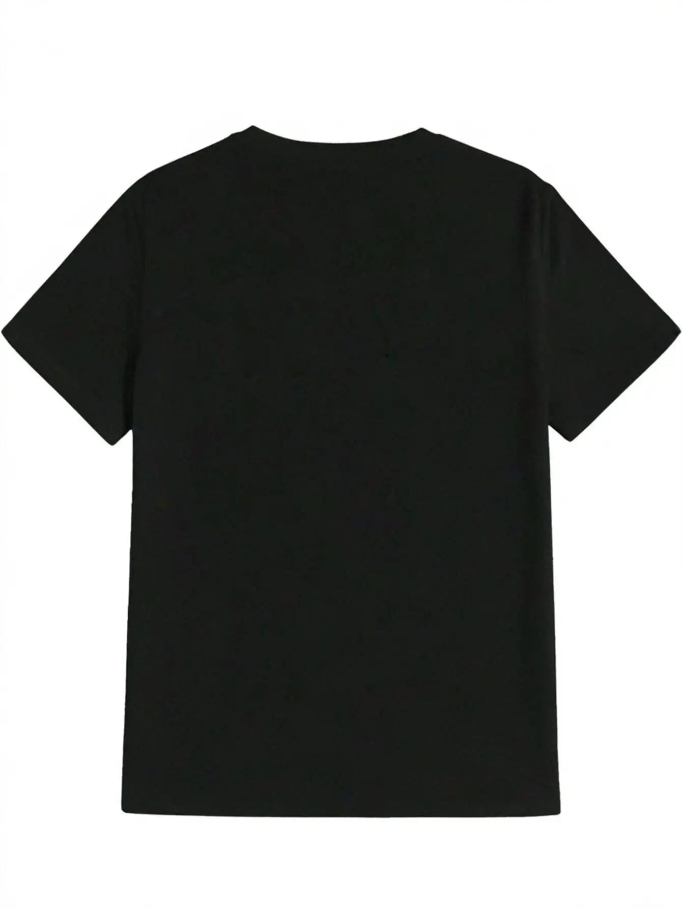 Mens Graphic Tee Unique Graphic TShirt Mens Casual Clown Cafe Drop On By Print Black Round Neck Summer Tee Machine Washable